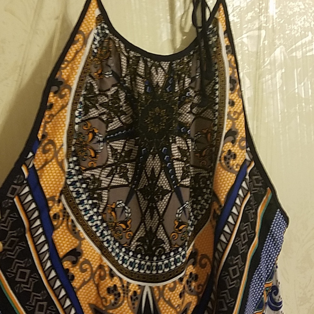Halter maxi dress